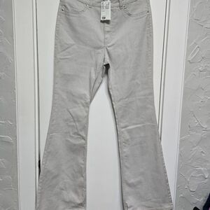 H&M Divided Light Gray High-Waist Jeans